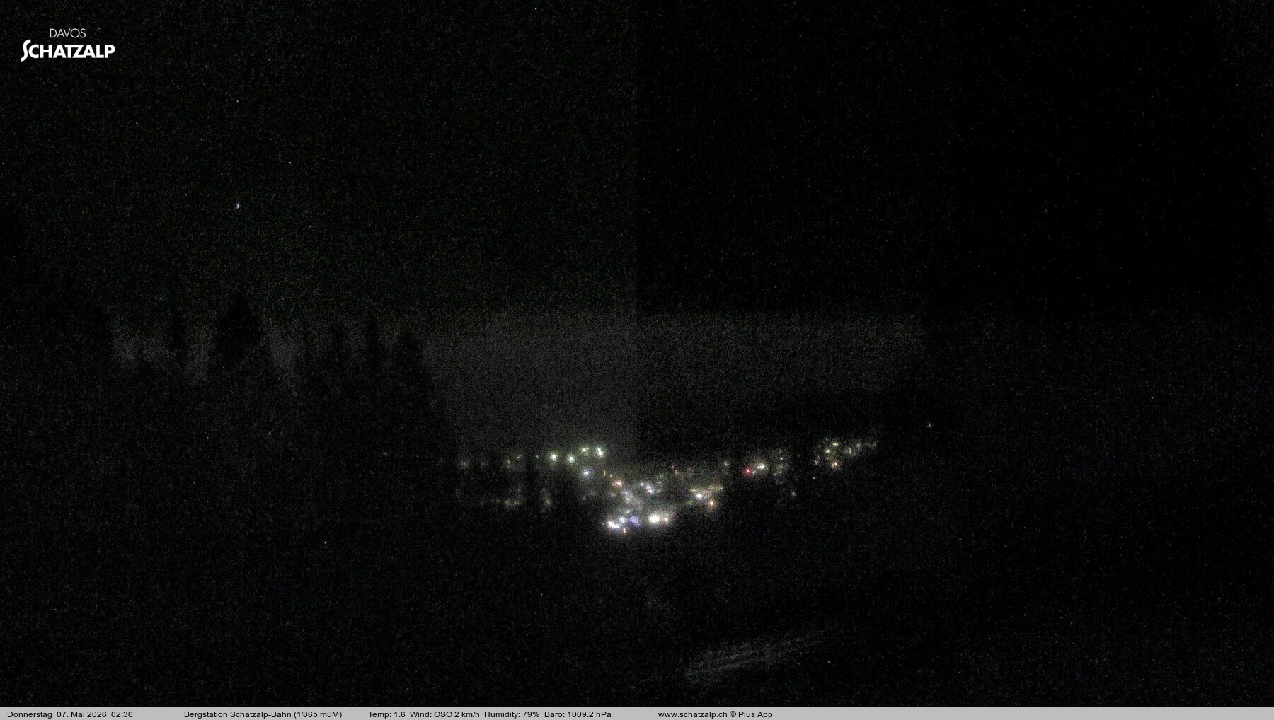 Archived image Webcam at Schatzalp