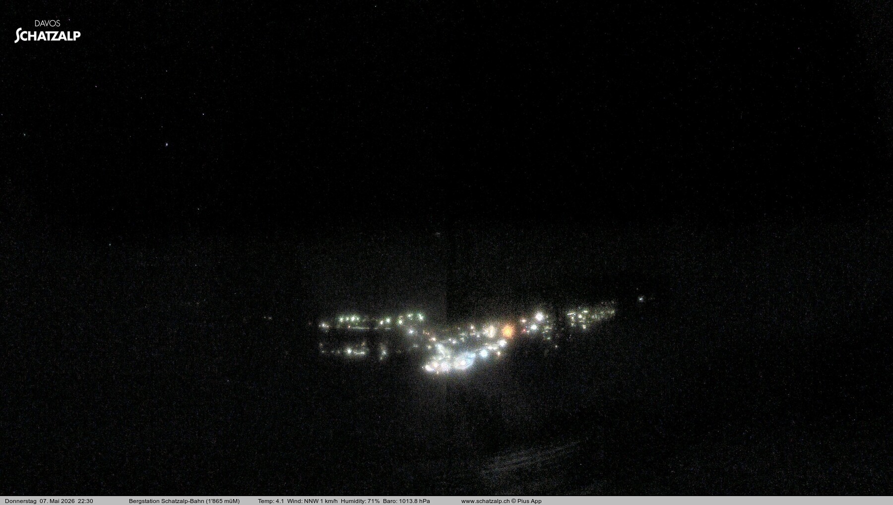 Archived image Webcam at Schatzalp