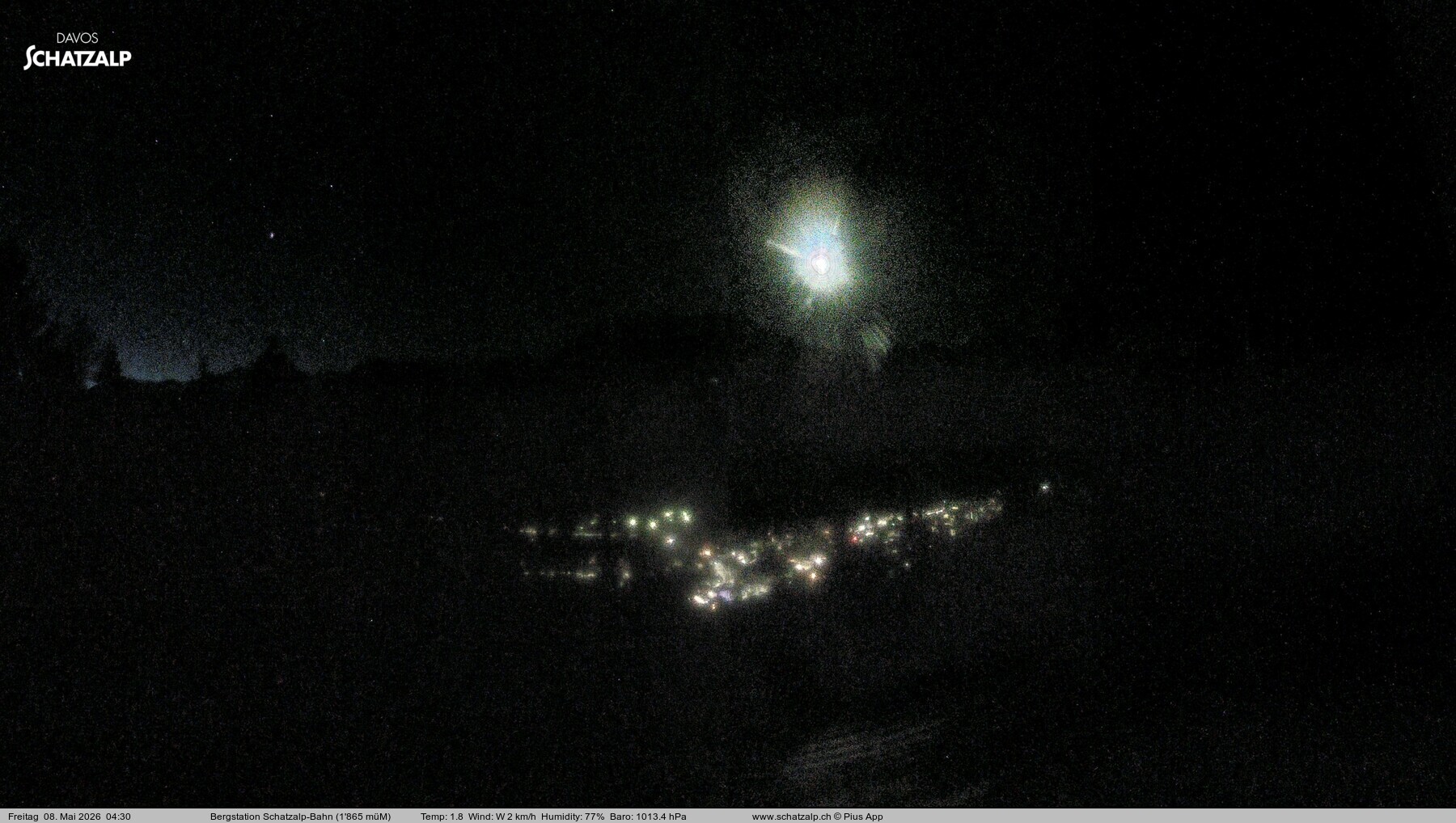 Archiv Foto Webcam Schatzalp