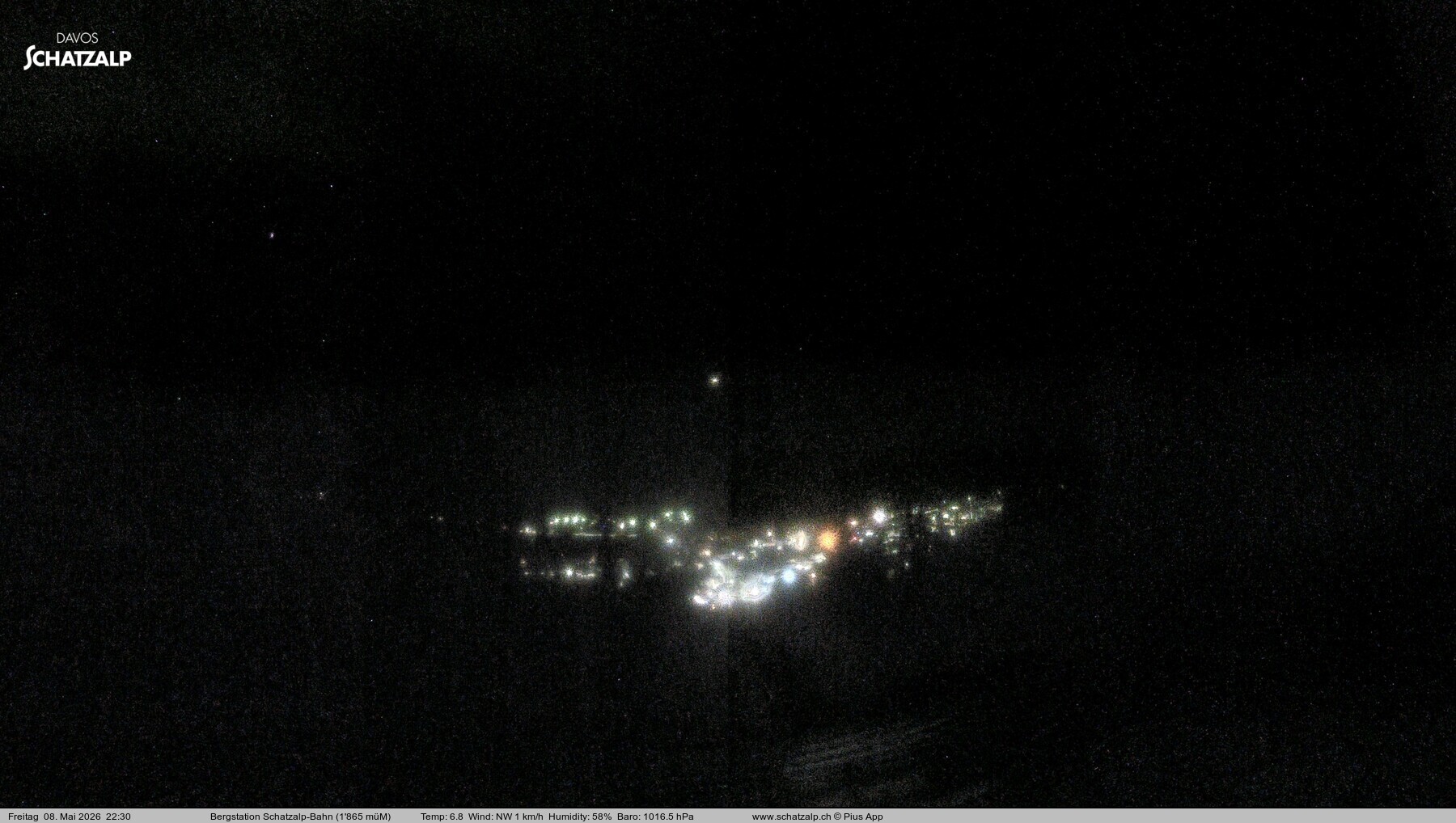 Archiv Foto Webcam Schatzalp