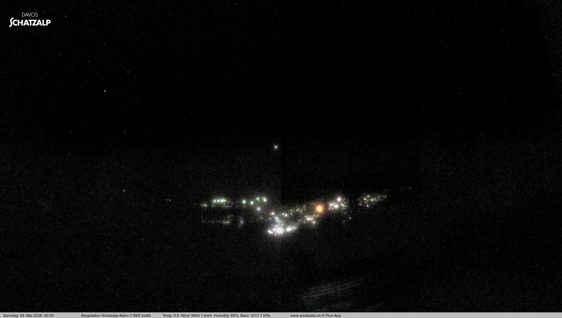 Archived image Webcam at Schatzalp