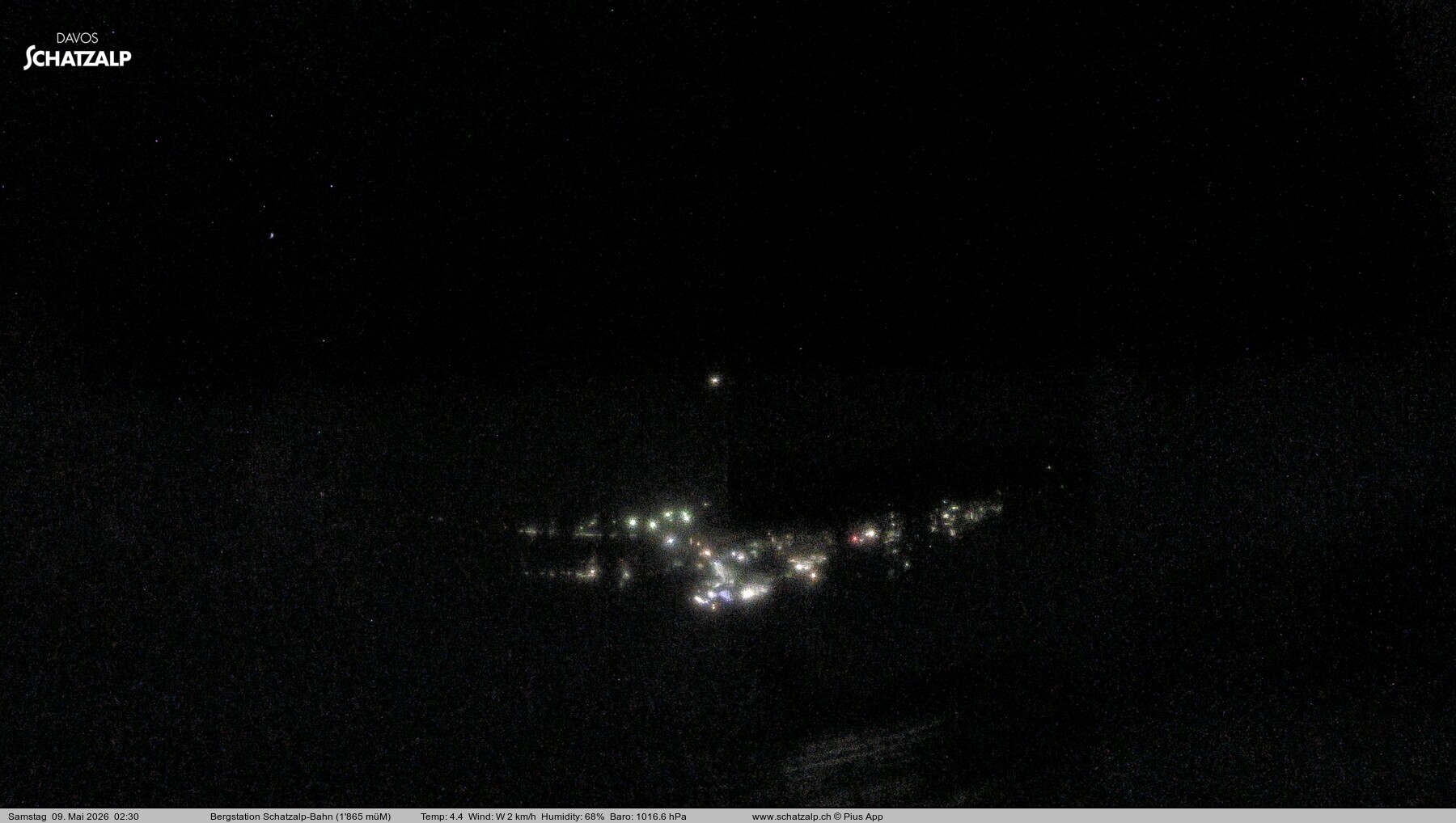 Archived image Webcam at Schatzalp