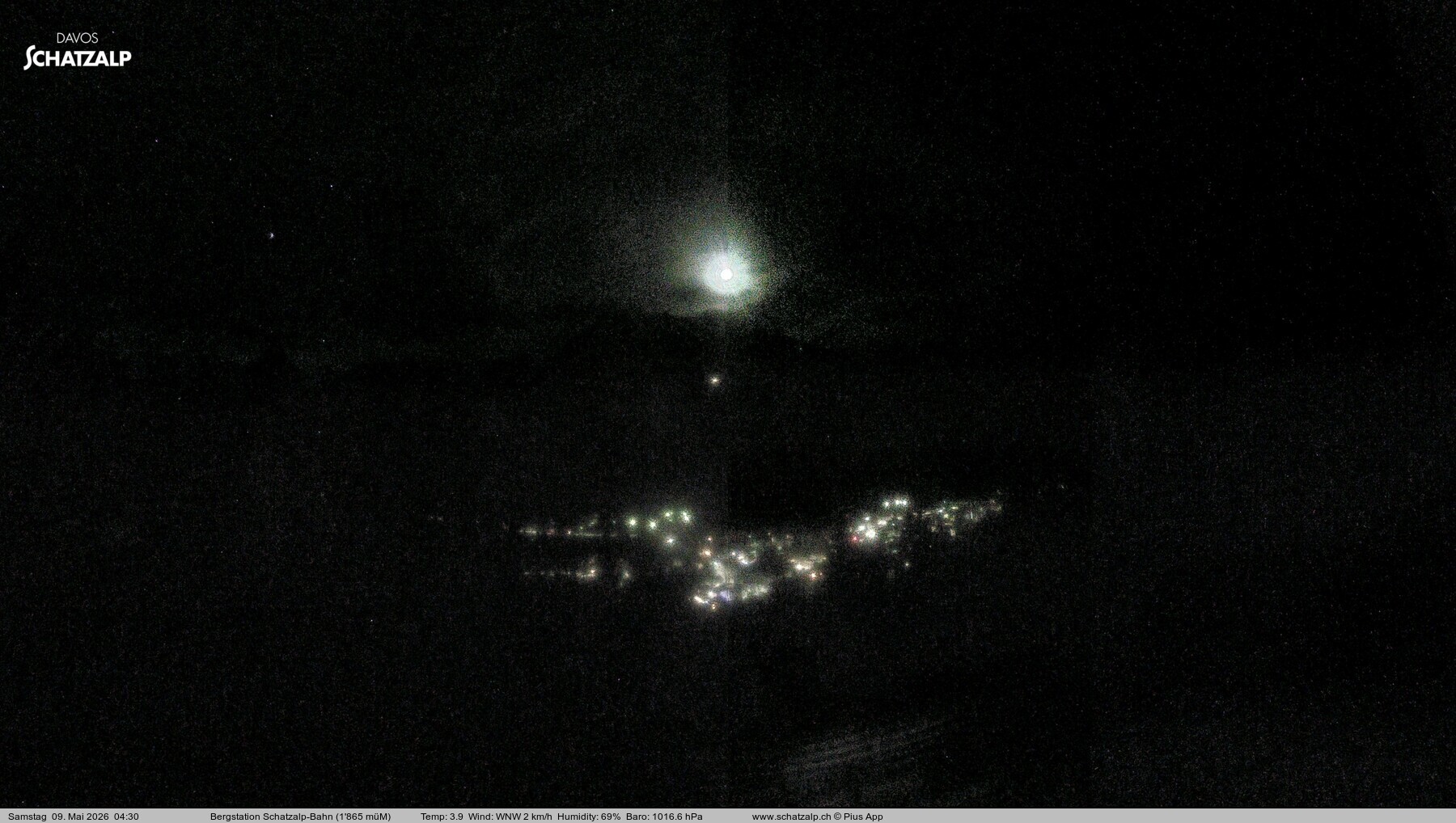 Archived image Webcam at Schatzalp