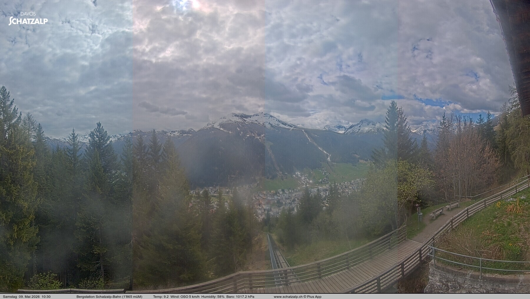 Archiv Foto Webcam Schatzalp