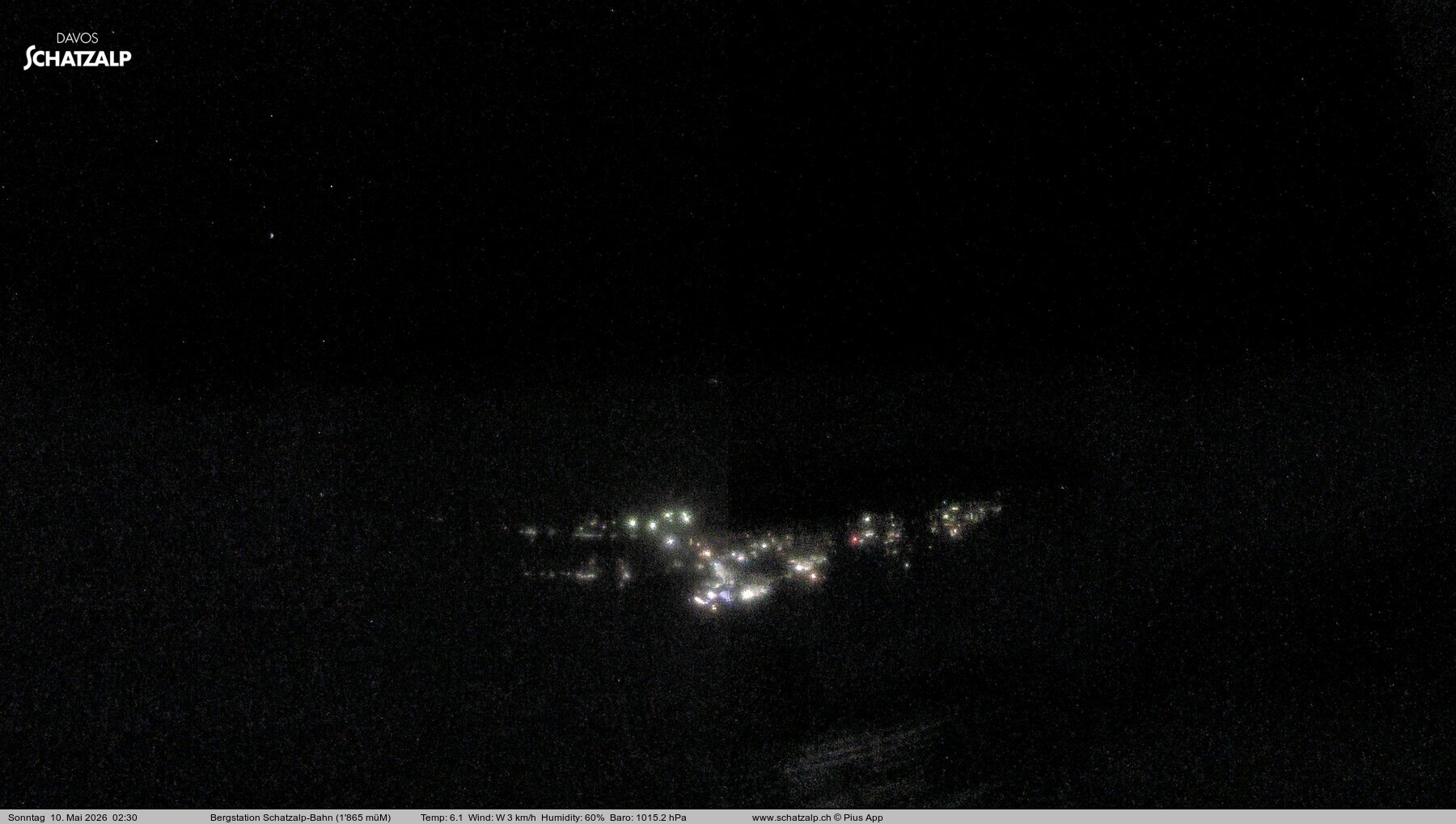 Archiv Foto Webcam Schatzalp