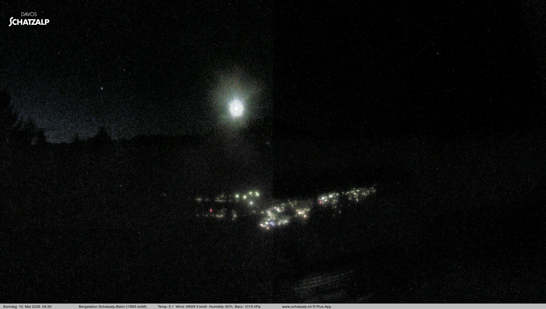 Archiv Foto Webcam Schatzalp