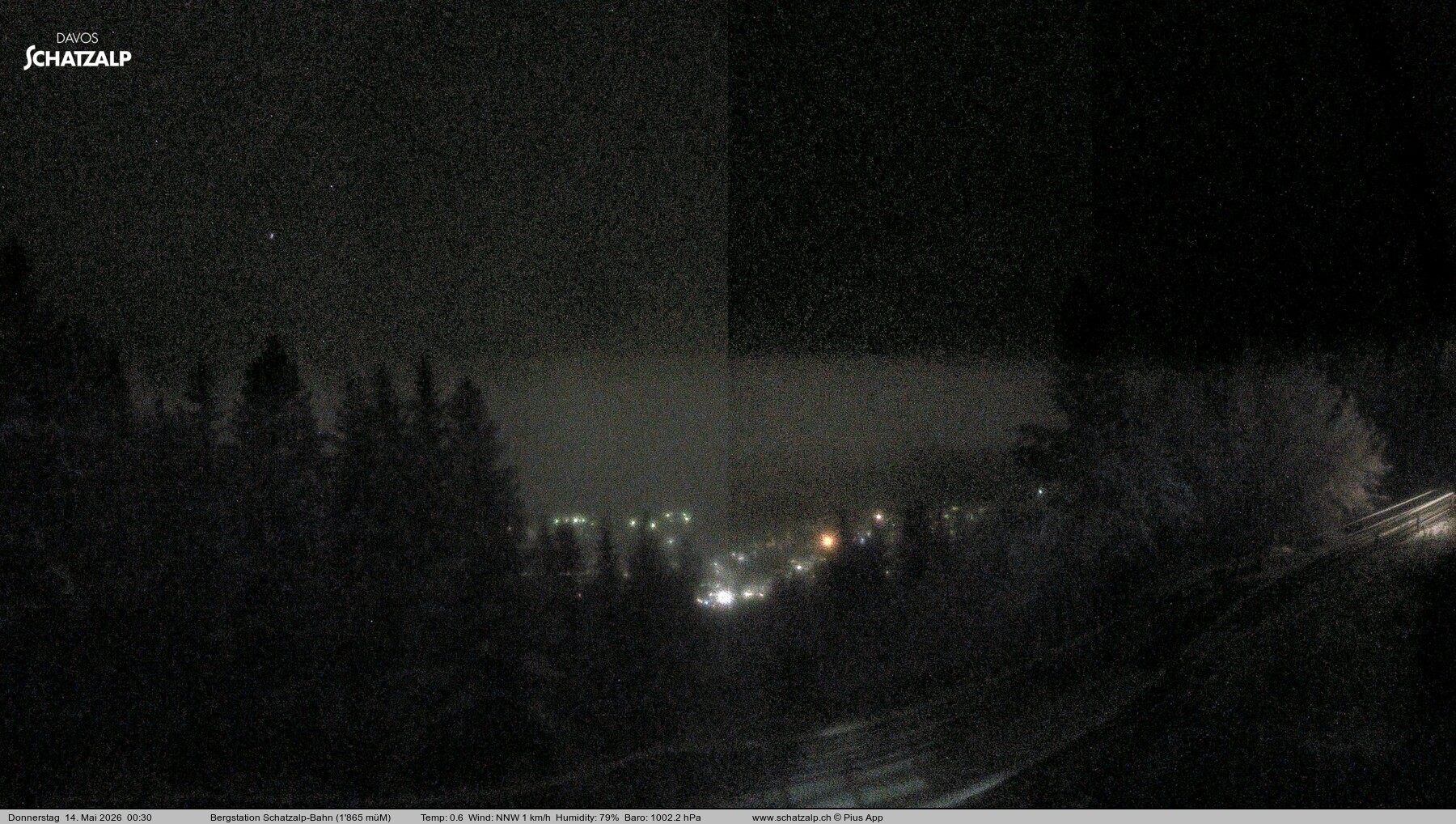 Archived image Webcam at Schatzalp