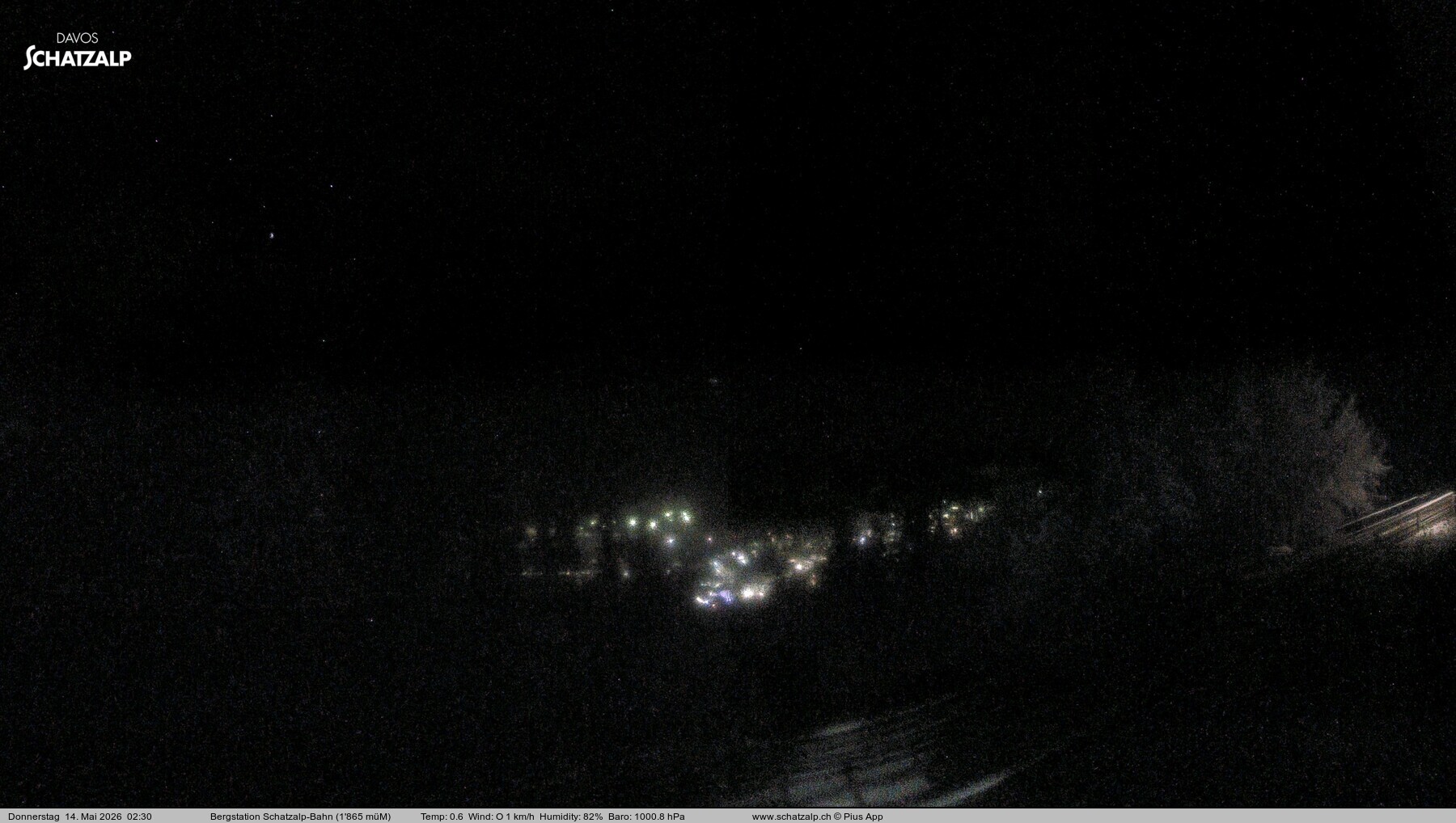 Archived image Webcam at Schatzalp
