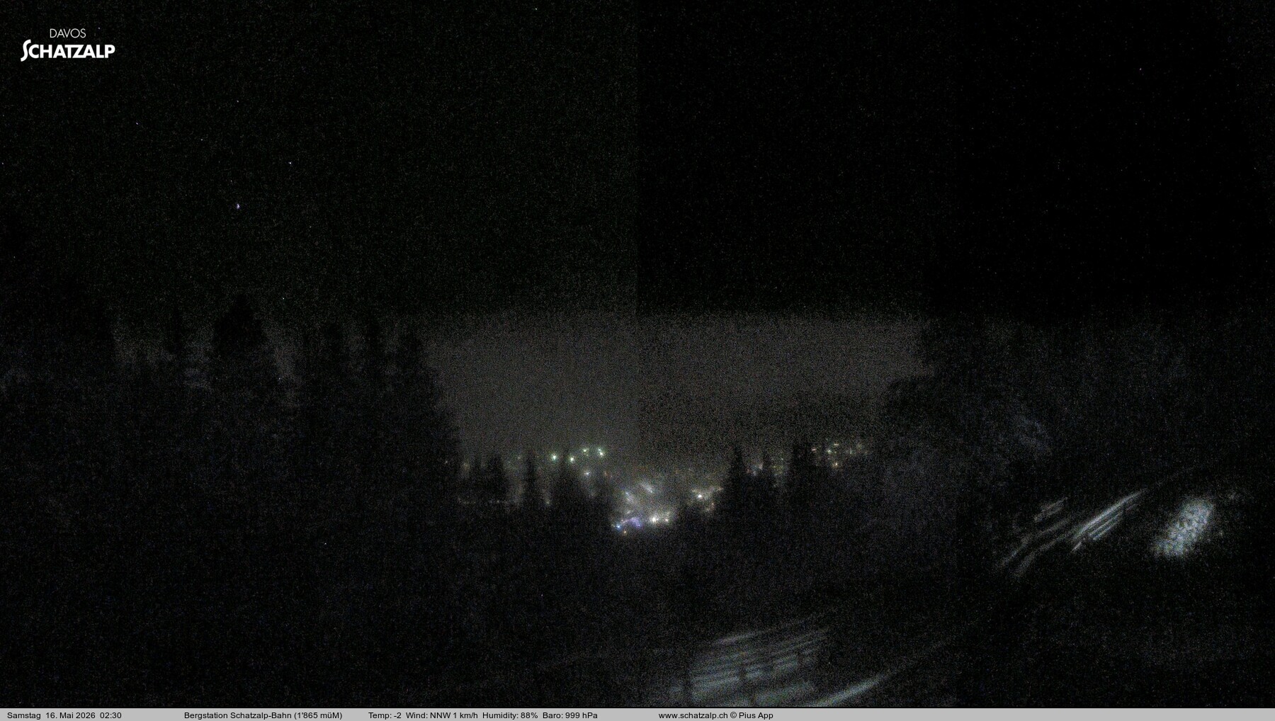 Archived image Webcam at Schatzalp