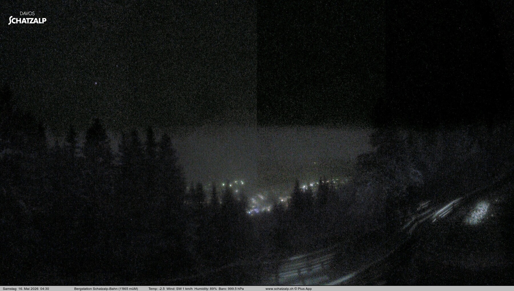 Archived image Webcam at Schatzalp
