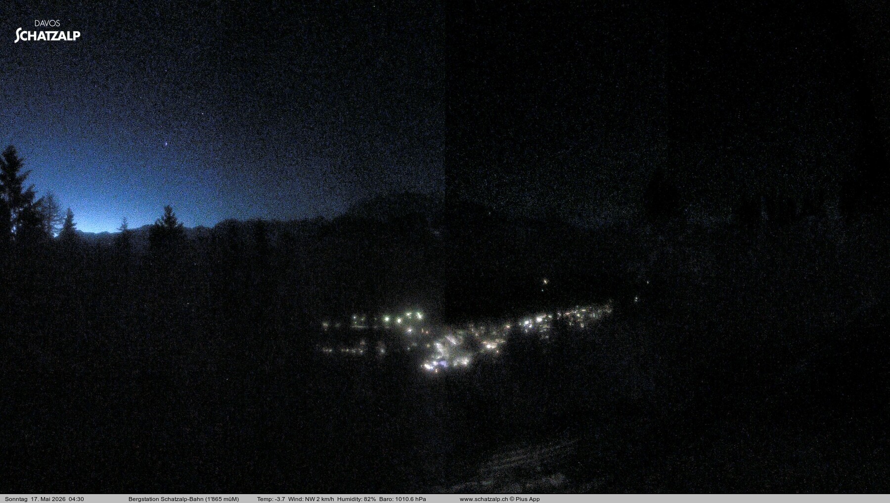 Archiv Foto Webcam Schatzalp
