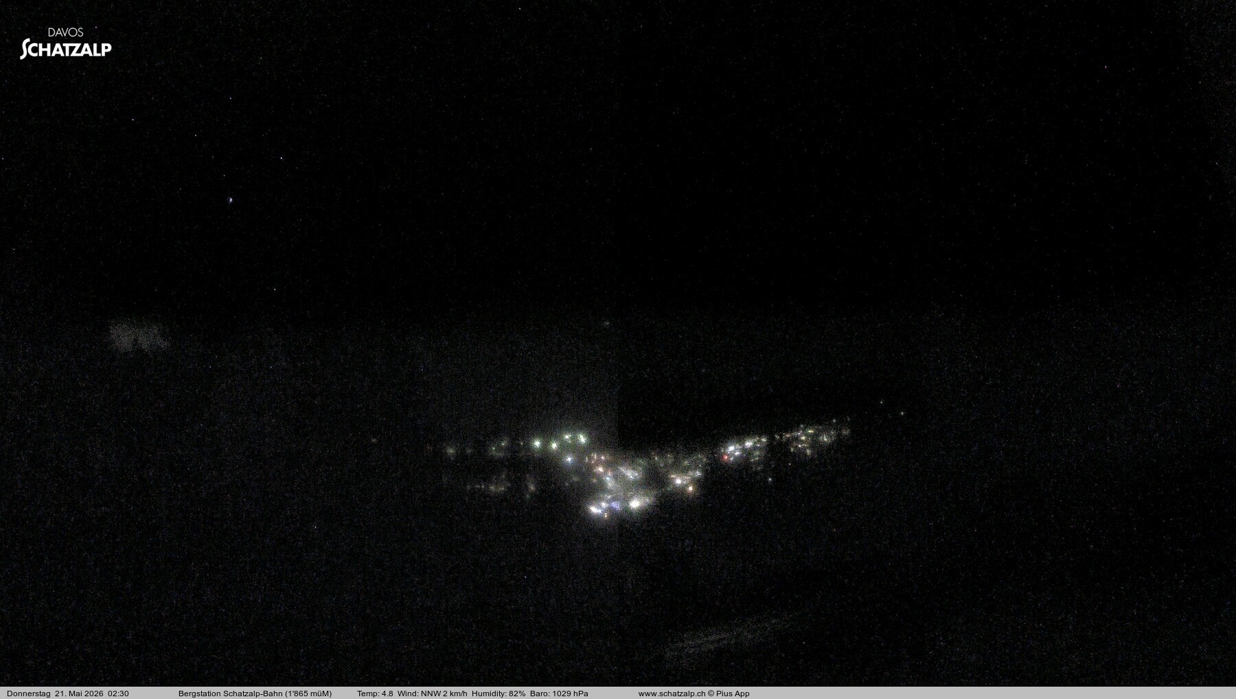 Archiv Foto Webcam Schatzalp