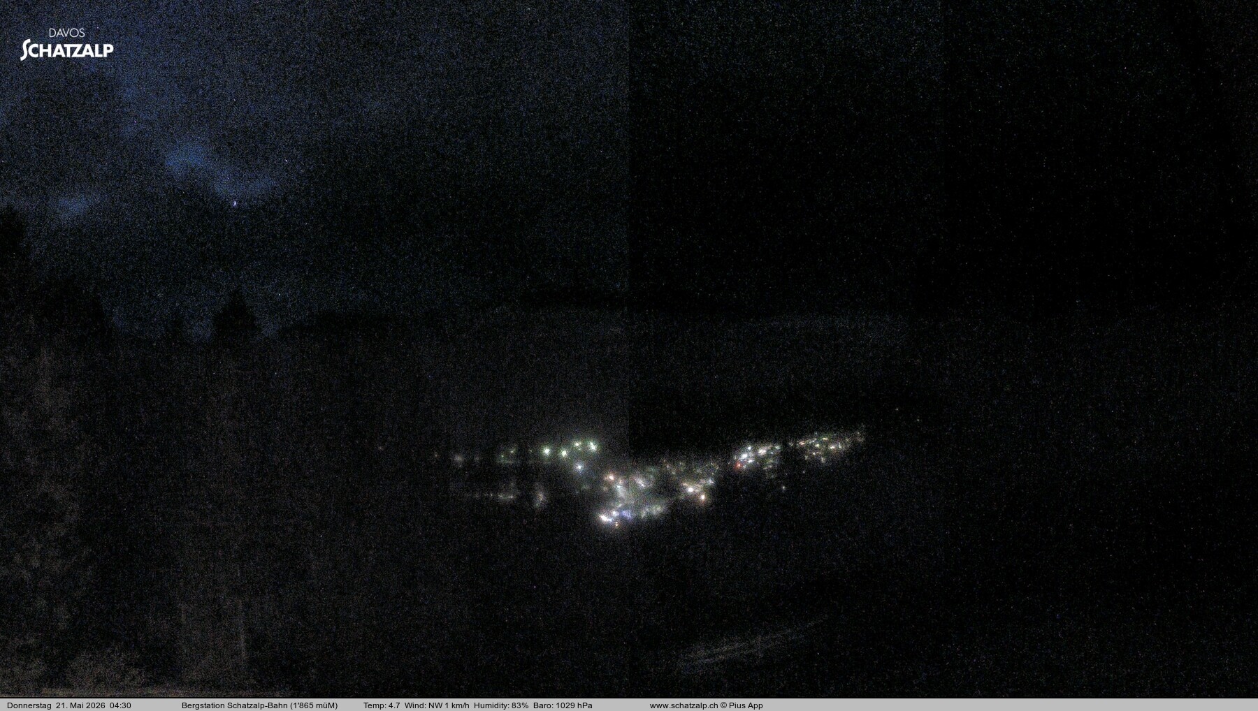 Archiv Foto Webcam Schatzalp