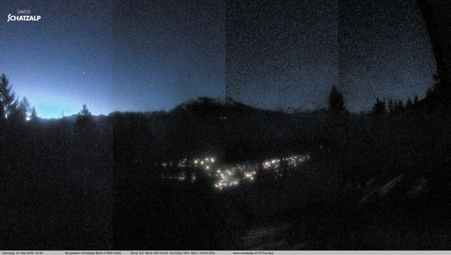 Archiv Foto Webcam Schatzalp