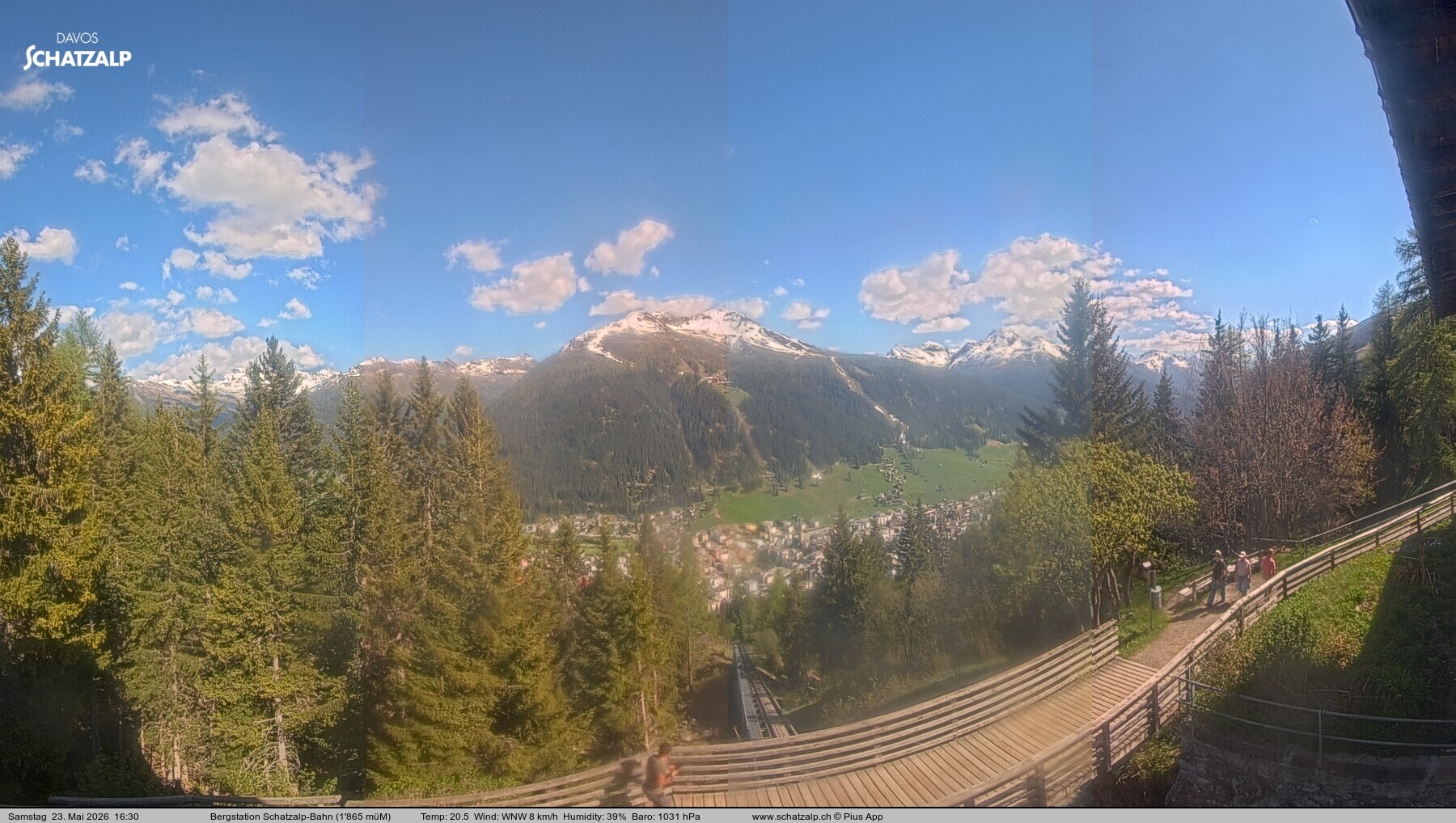Archived image Webcam at Schatzalp