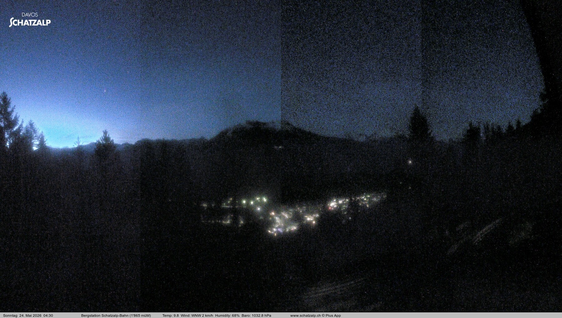 Archiv Foto Webcam Schatzalp