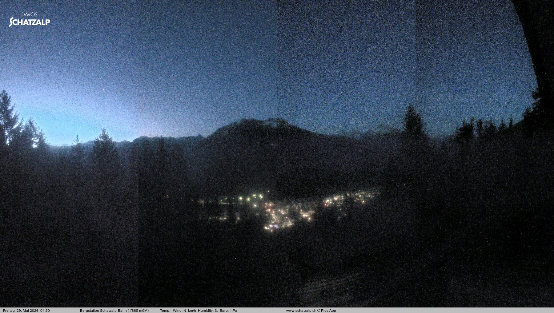 Archived image Webcam at Schatzalp