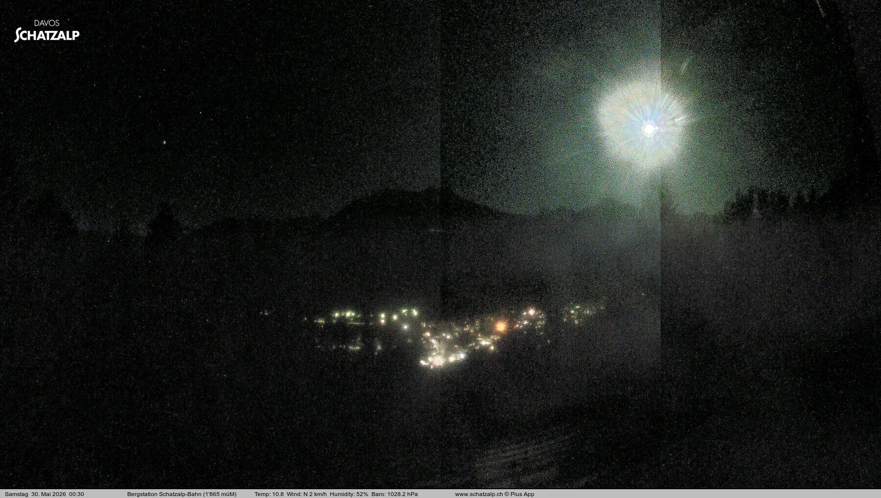 Archiv Foto Webcam Schatzalp