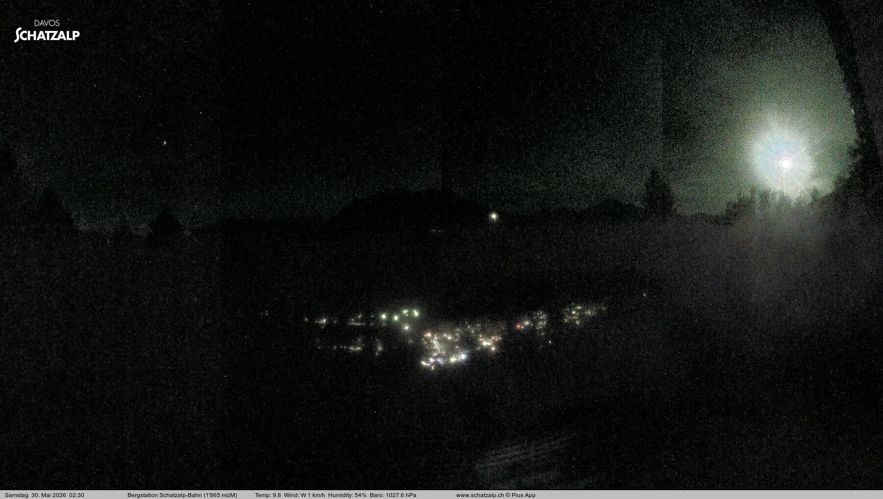 Archiv Foto Webcam Schatzalp