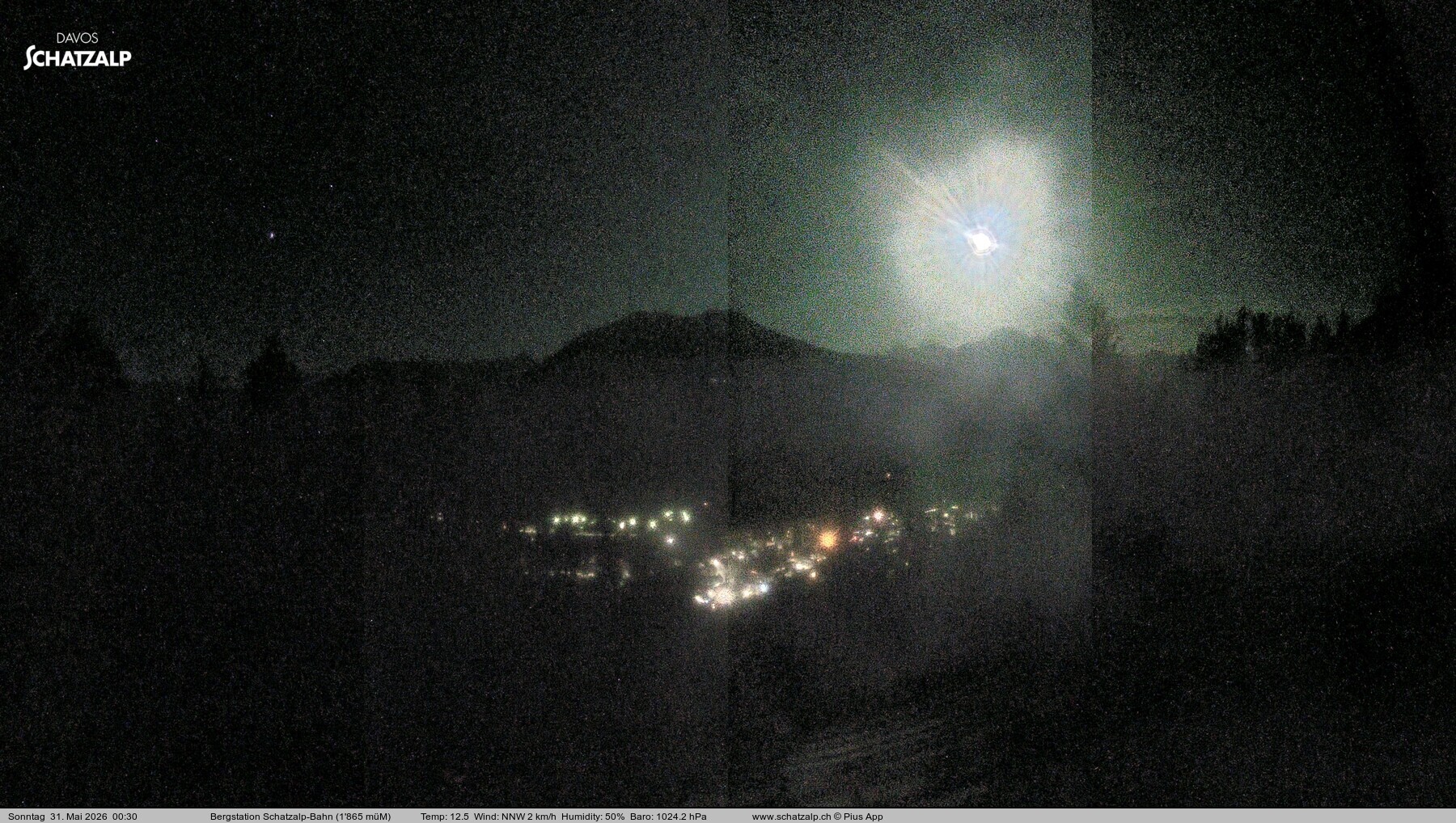Archiv Foto Webcam Schatzalp