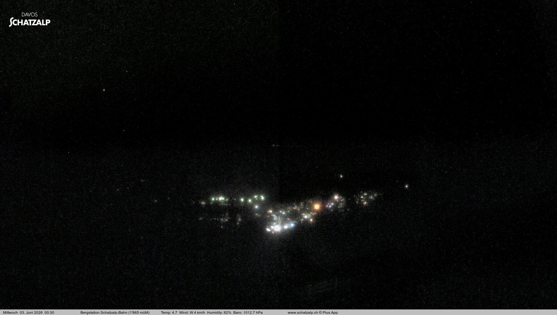 Archiv Foto Webcam Schatzalp