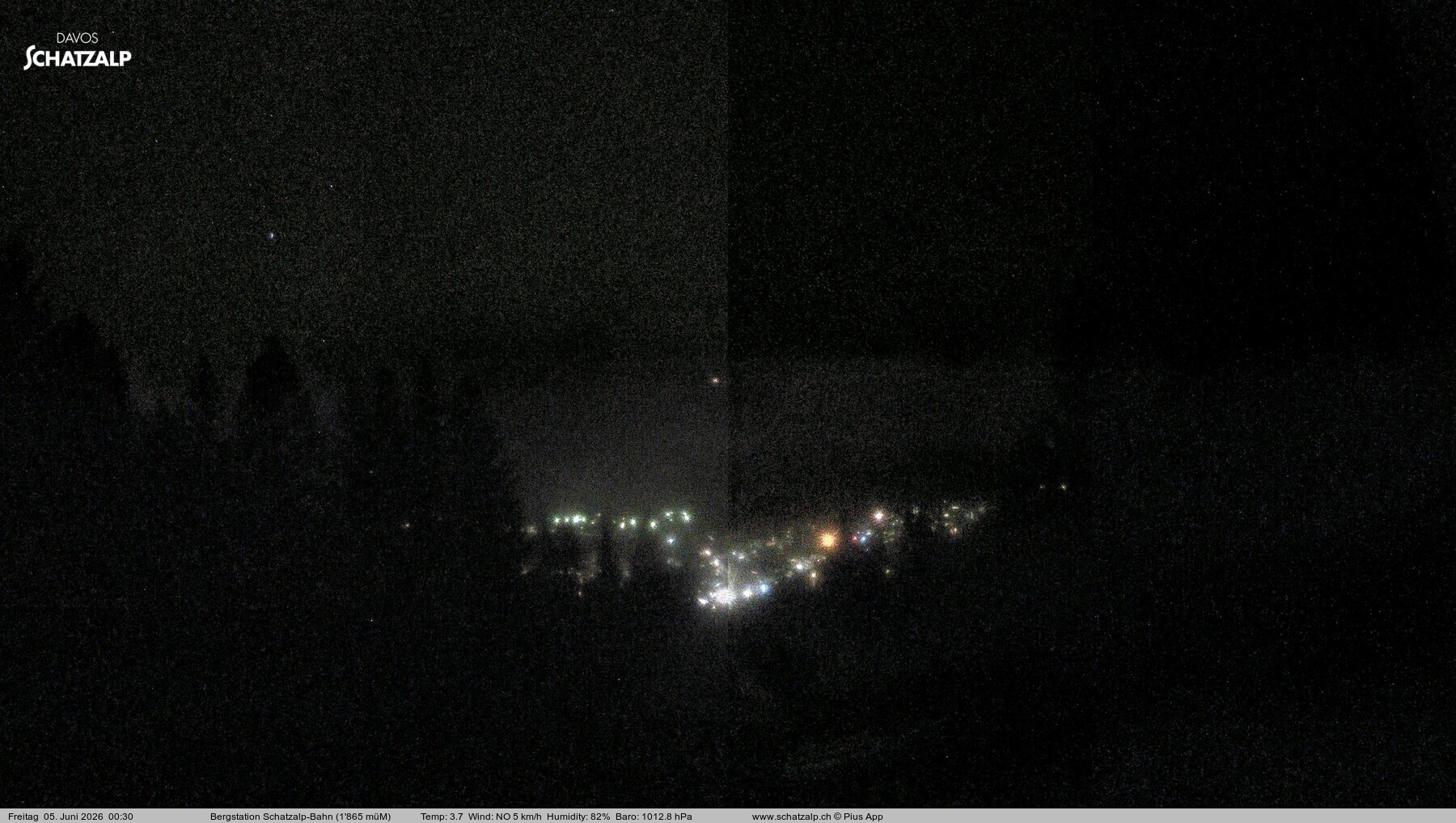 Archived image Webcam at Schatzalp