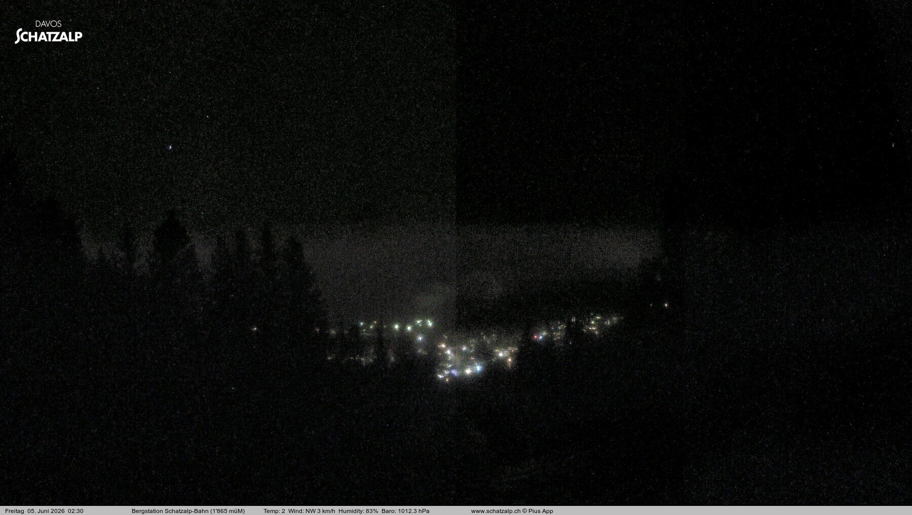 Archived image Webcam at Schatzalp