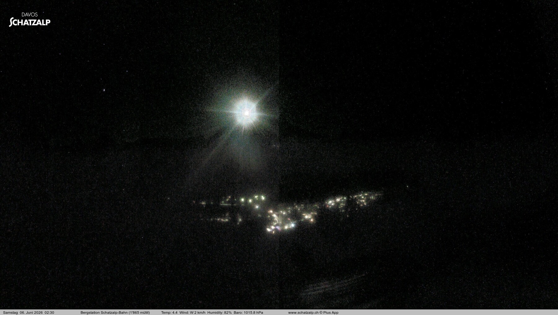 Archiv Foto Webcam Schatzalp