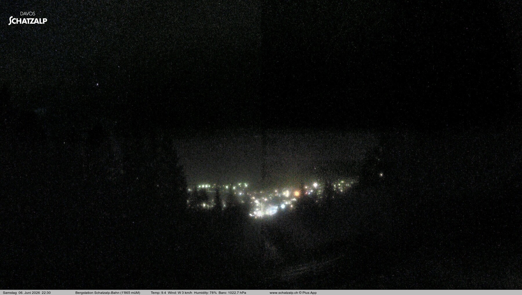 Archiv Foto Webcam Schatzalp
