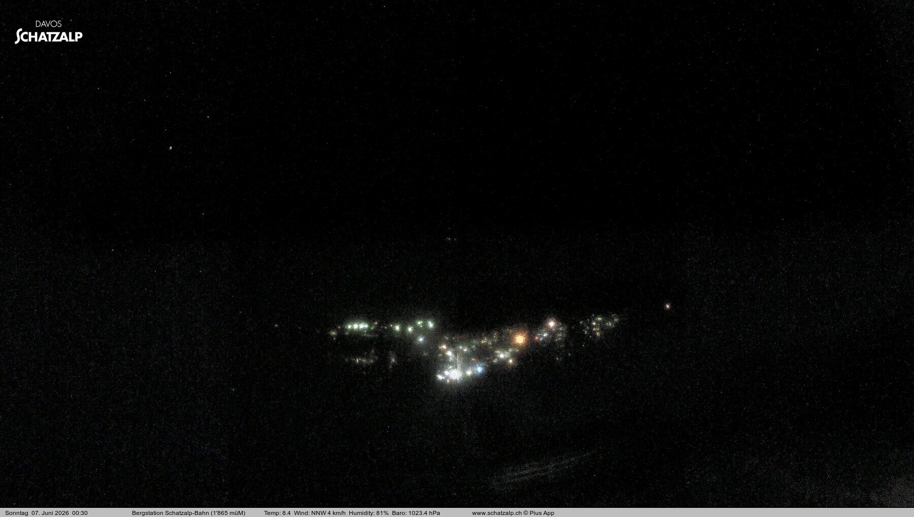 Archiv Foto Webcam Schatzalp