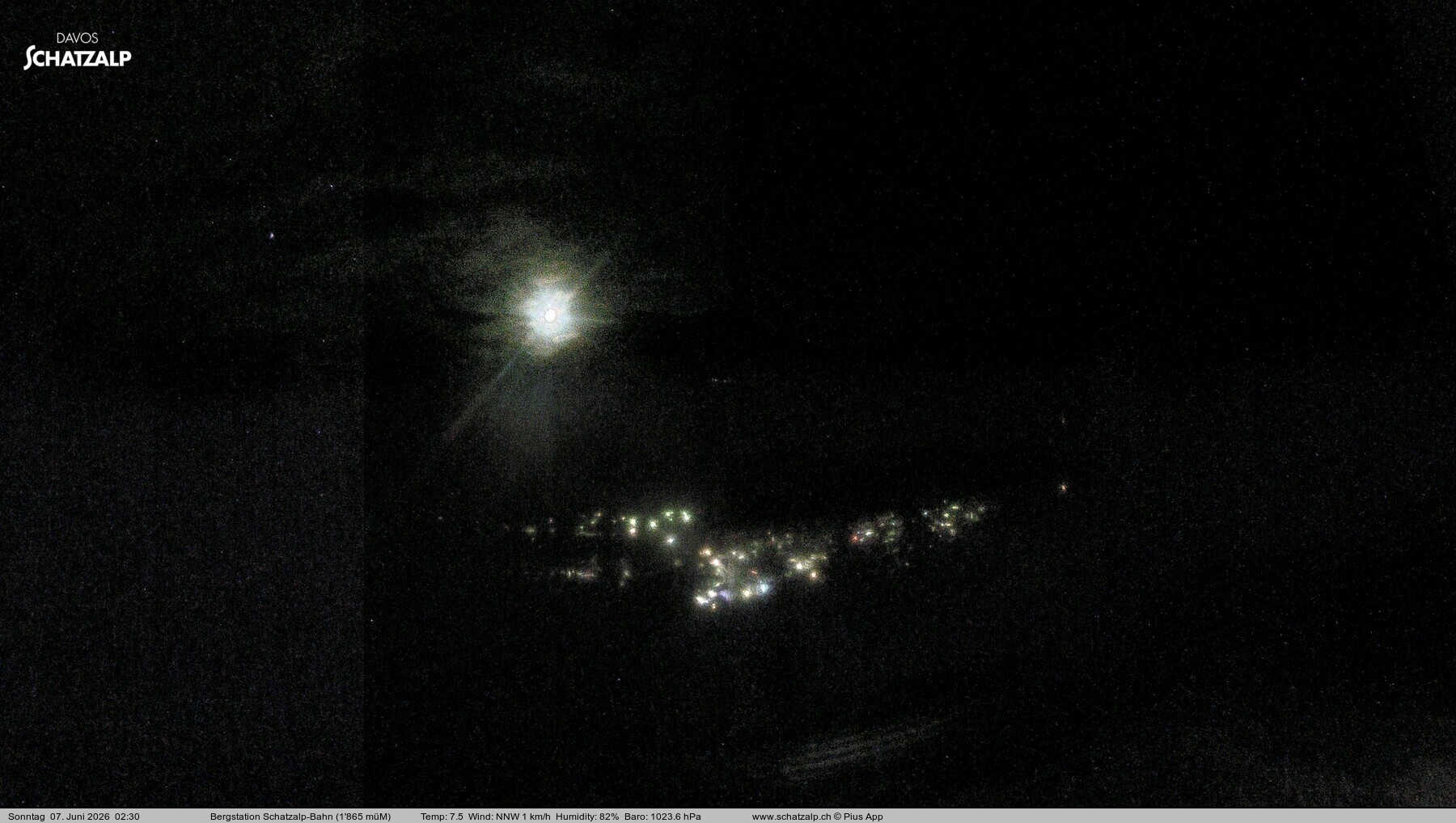 Archiv Foto Webcam Schatzalp