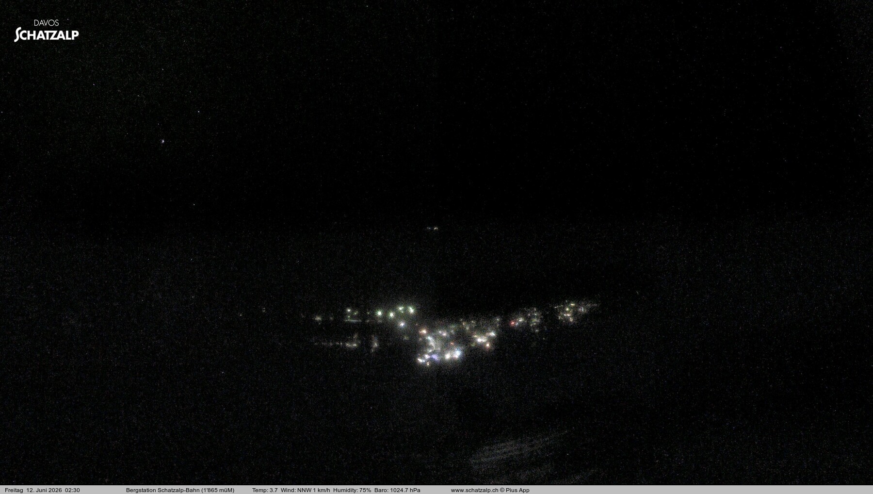 Archived image Webcam at Schatzalp