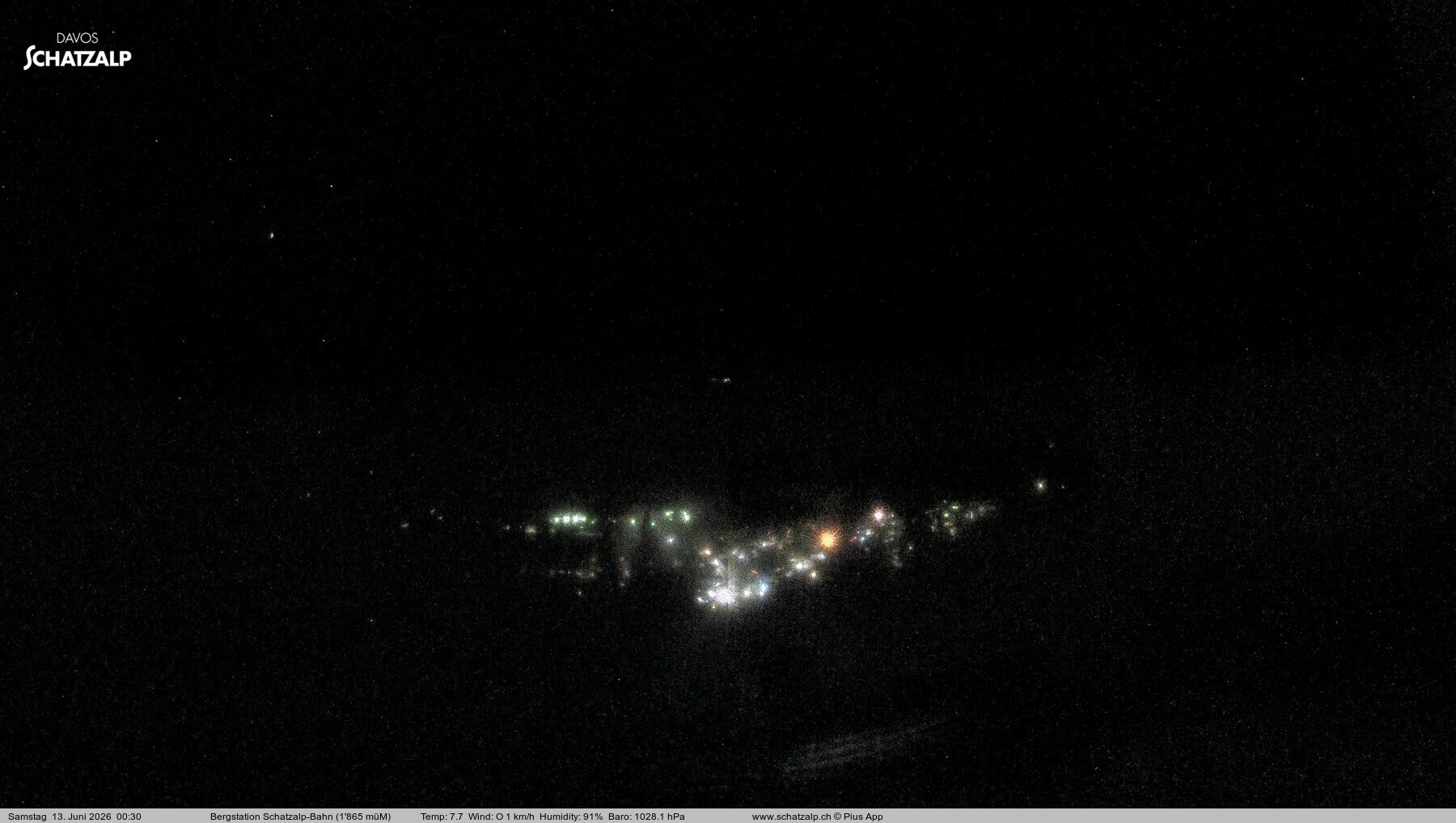 Archived image Webcam at Schatzalp