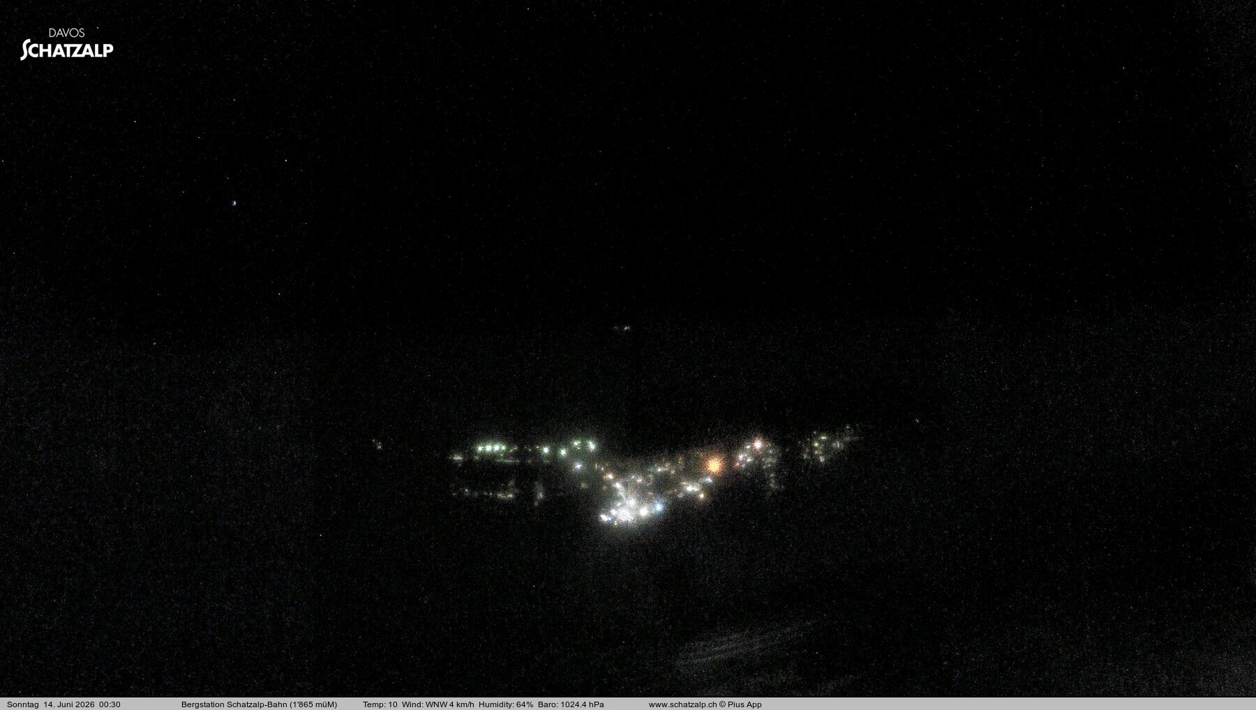 Archiv Foto Webcam Schatzalp