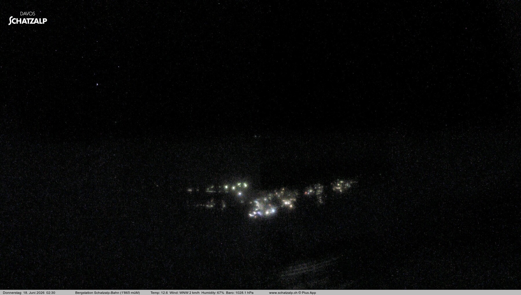 Archiv Foto Webcam Schatzalp