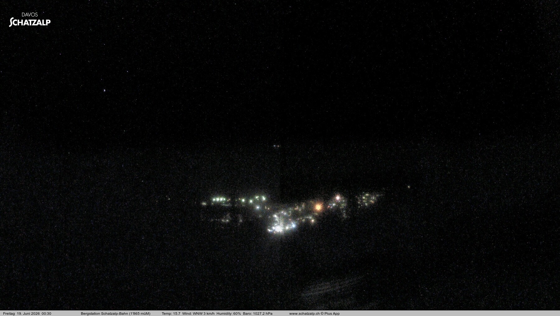 Archived image Webcam at Schatzalp