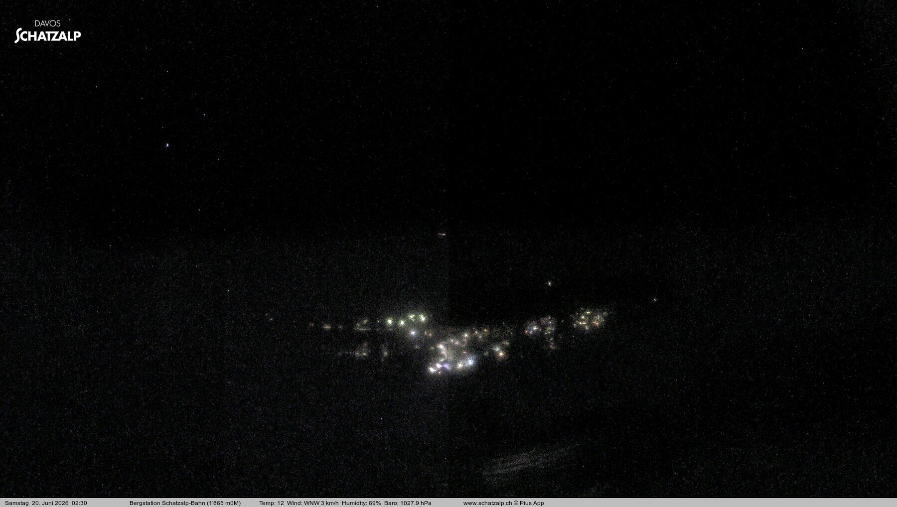 Archived image Webcam at Schatzalp