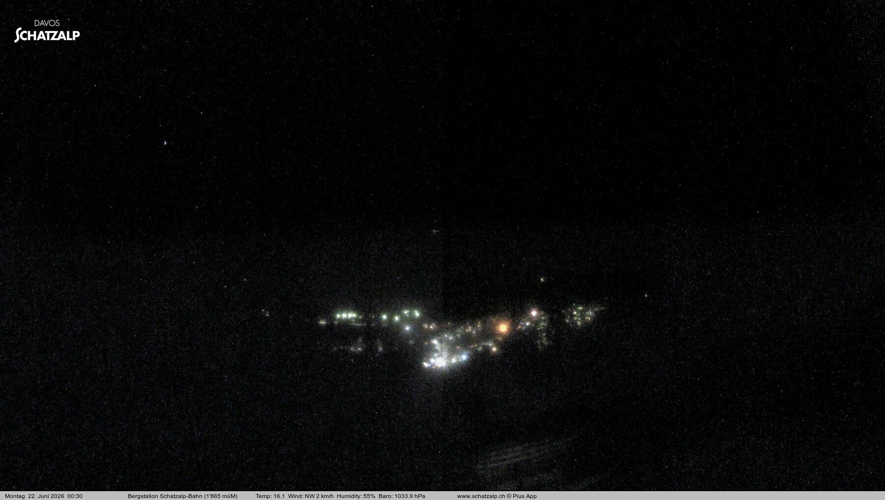 Archiv Foto Webcam Schatzalp
