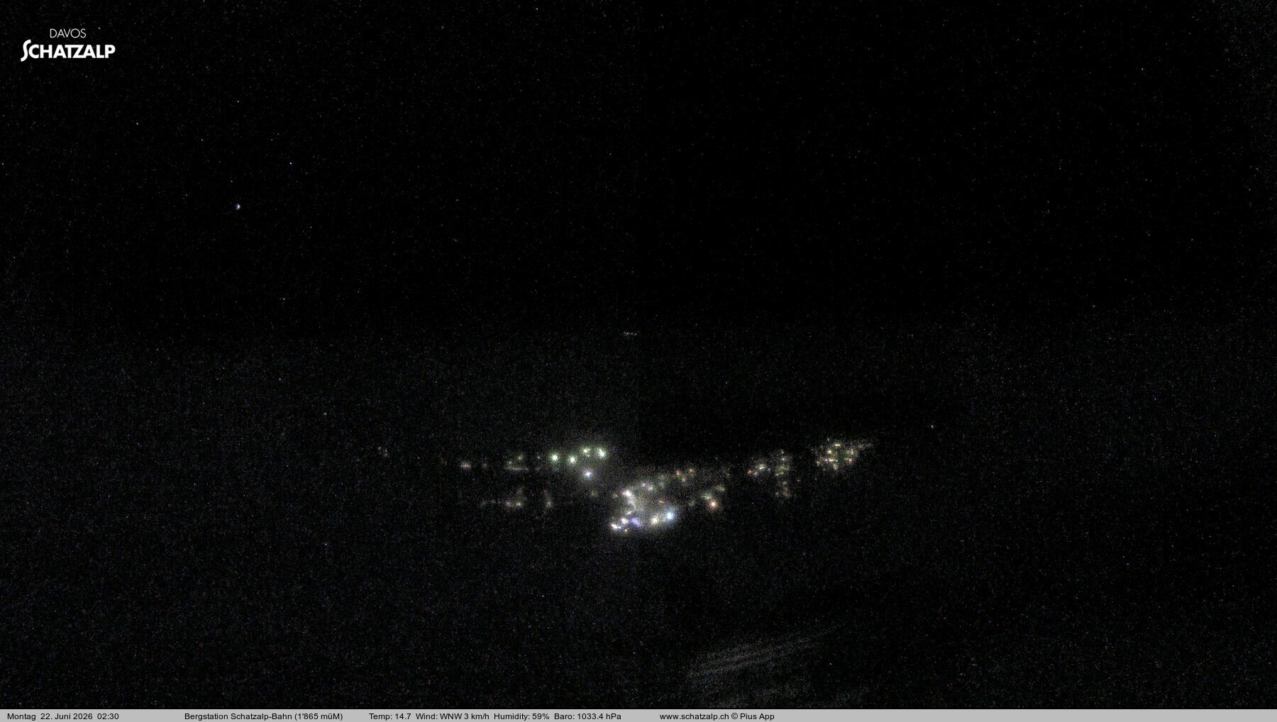 Archiv Foto Webcam Schatzalp