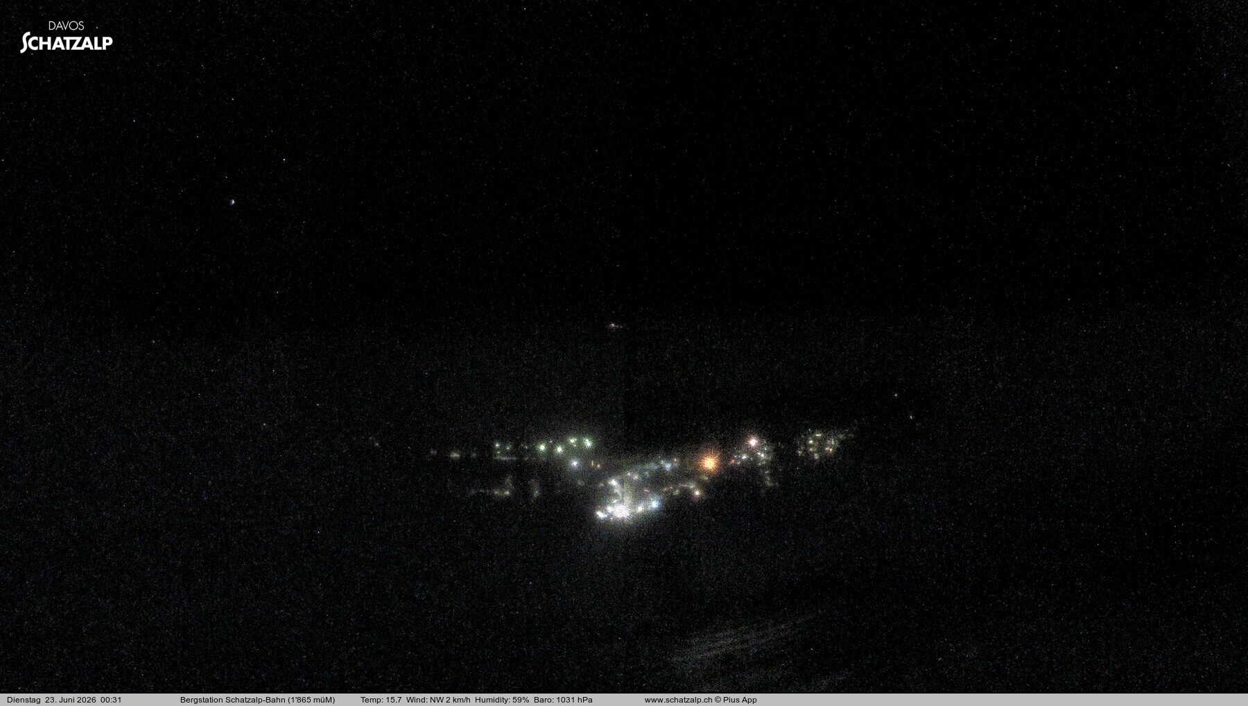 Archiv Foto Webcam Schatzalp