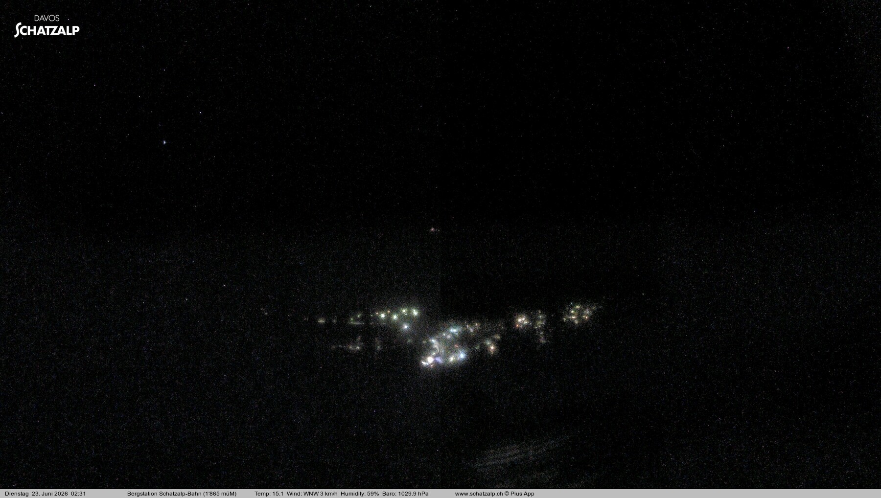 Archiv Foto Webcam Schatzalp