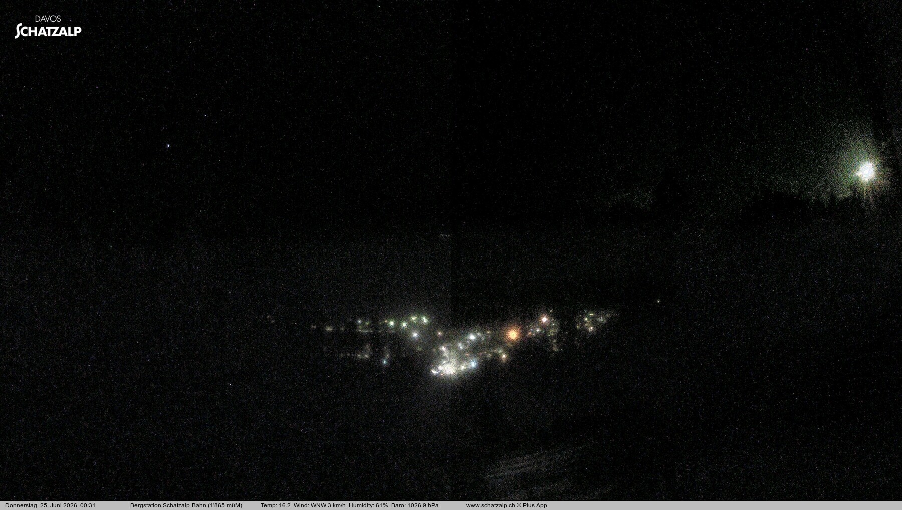 Archiv Foto Webcam Schatzalp