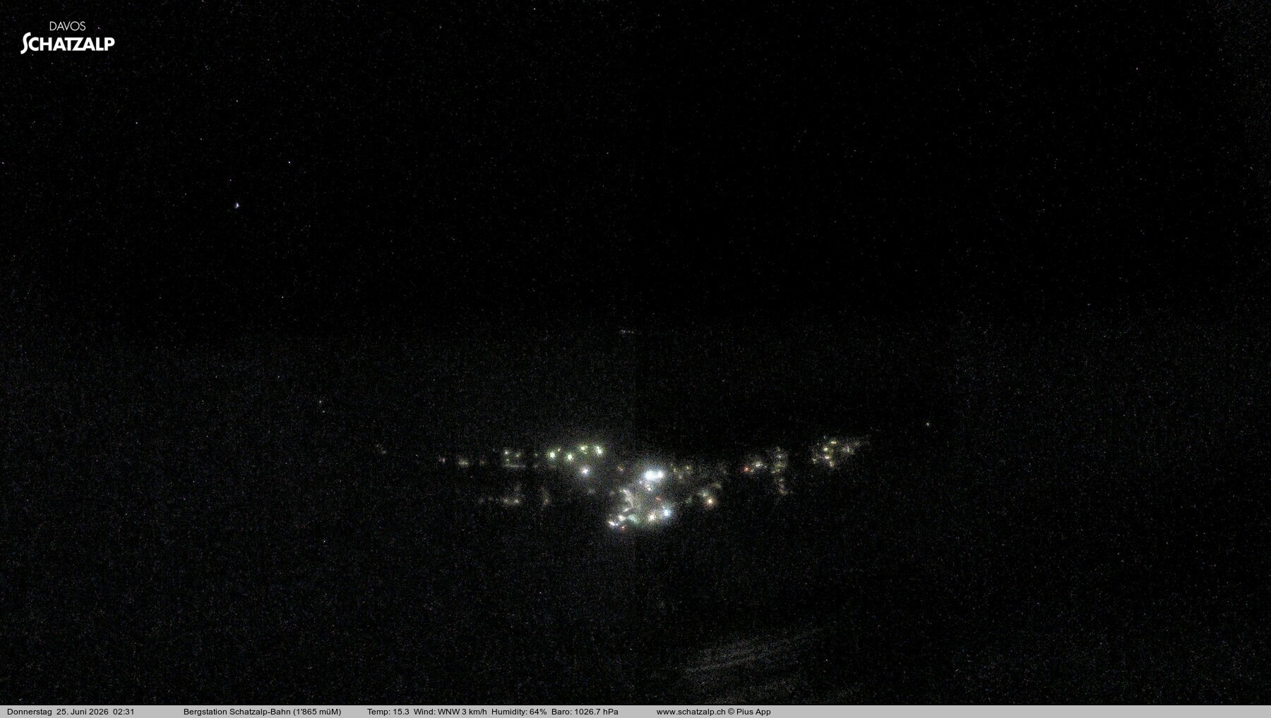 Archiv Foto Webcam Schatzalp