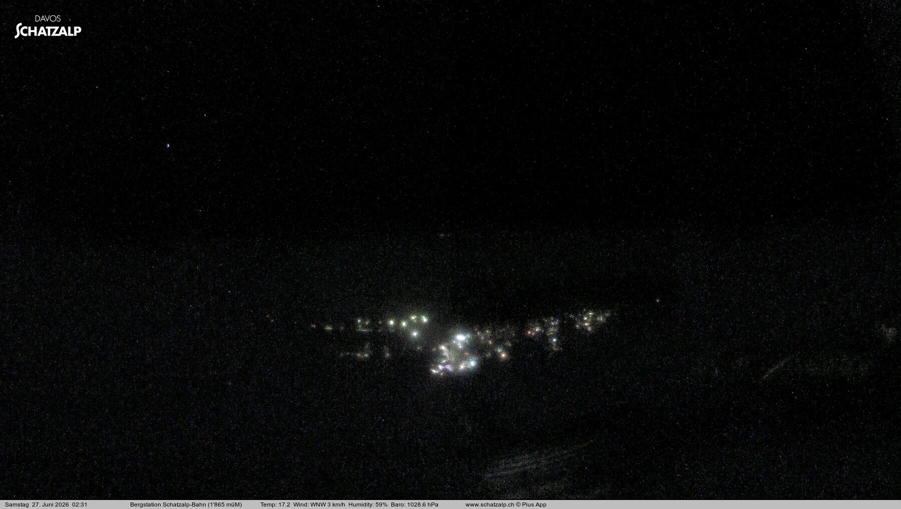 Archived image Webcam at Schatzalp