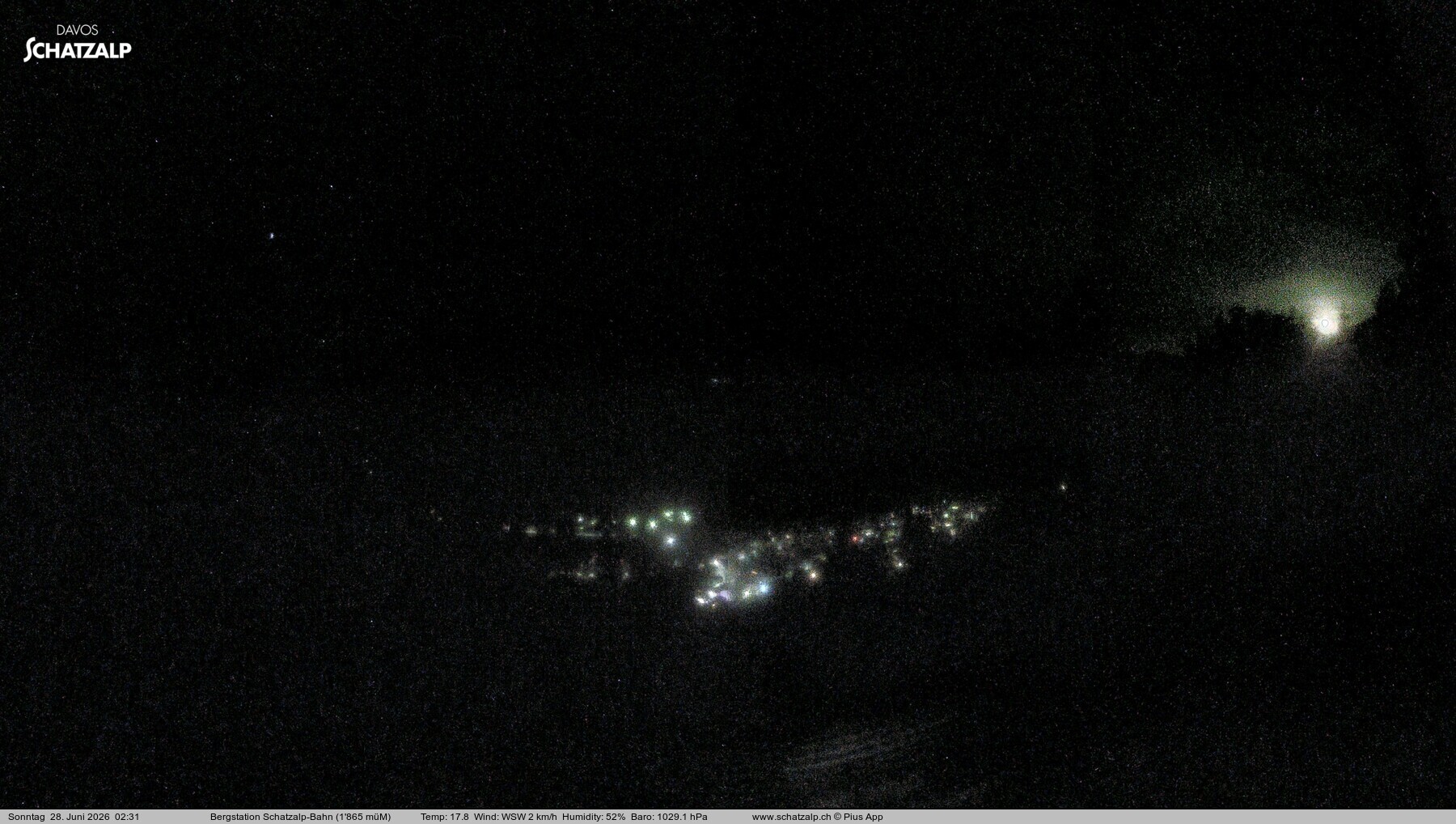 Archiv Foto Webcam Schatzalp