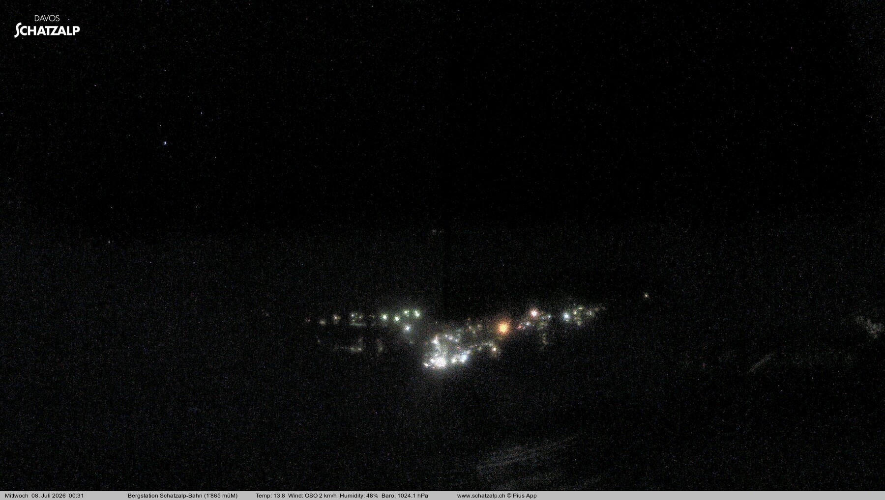 Archiv Foto Webcam Schatzalp