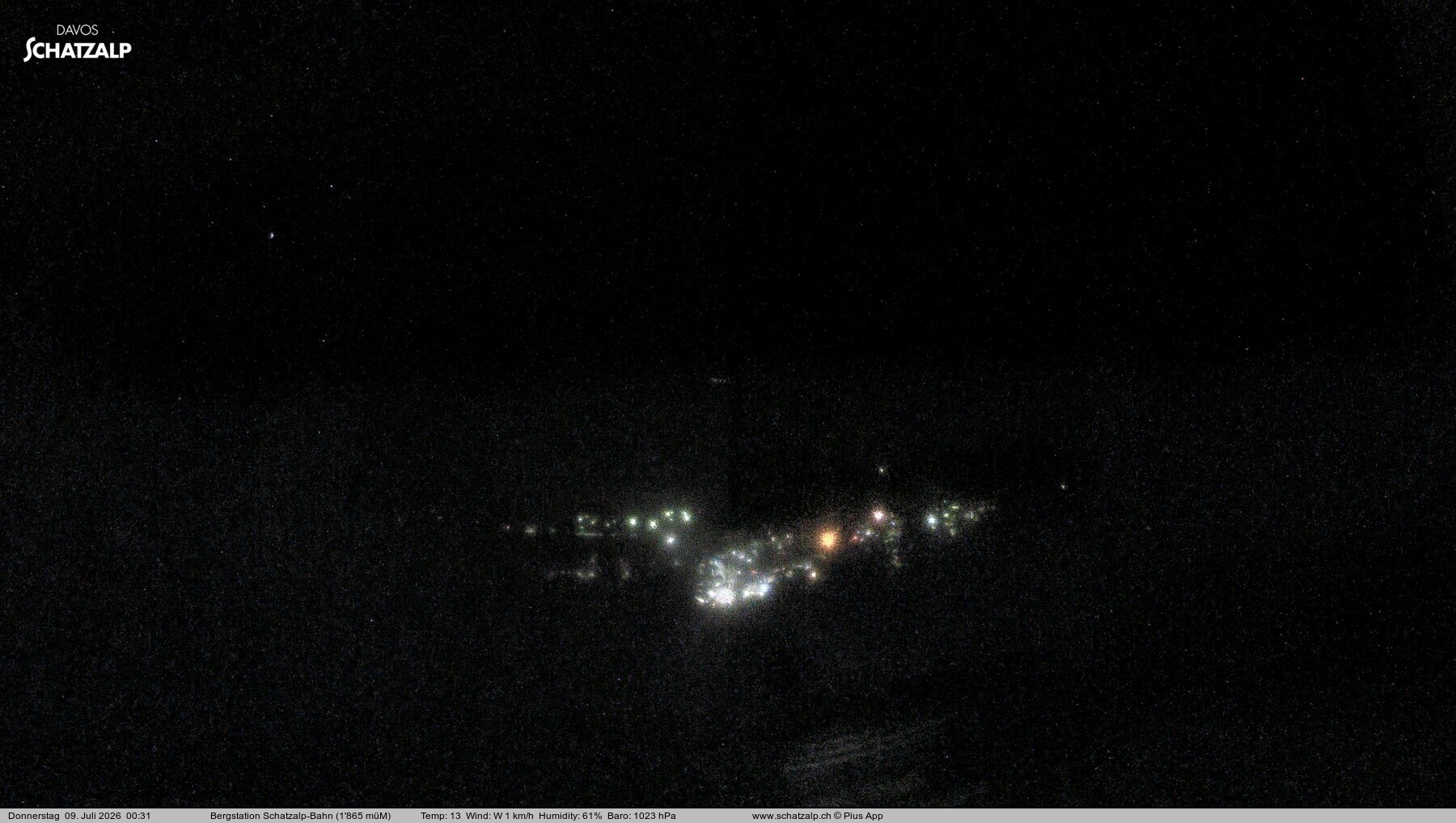 Archiv Foto Webcam Schatzalp