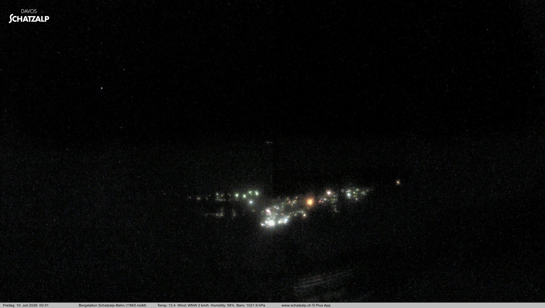 Archiv Foto Webcam Schatzalp