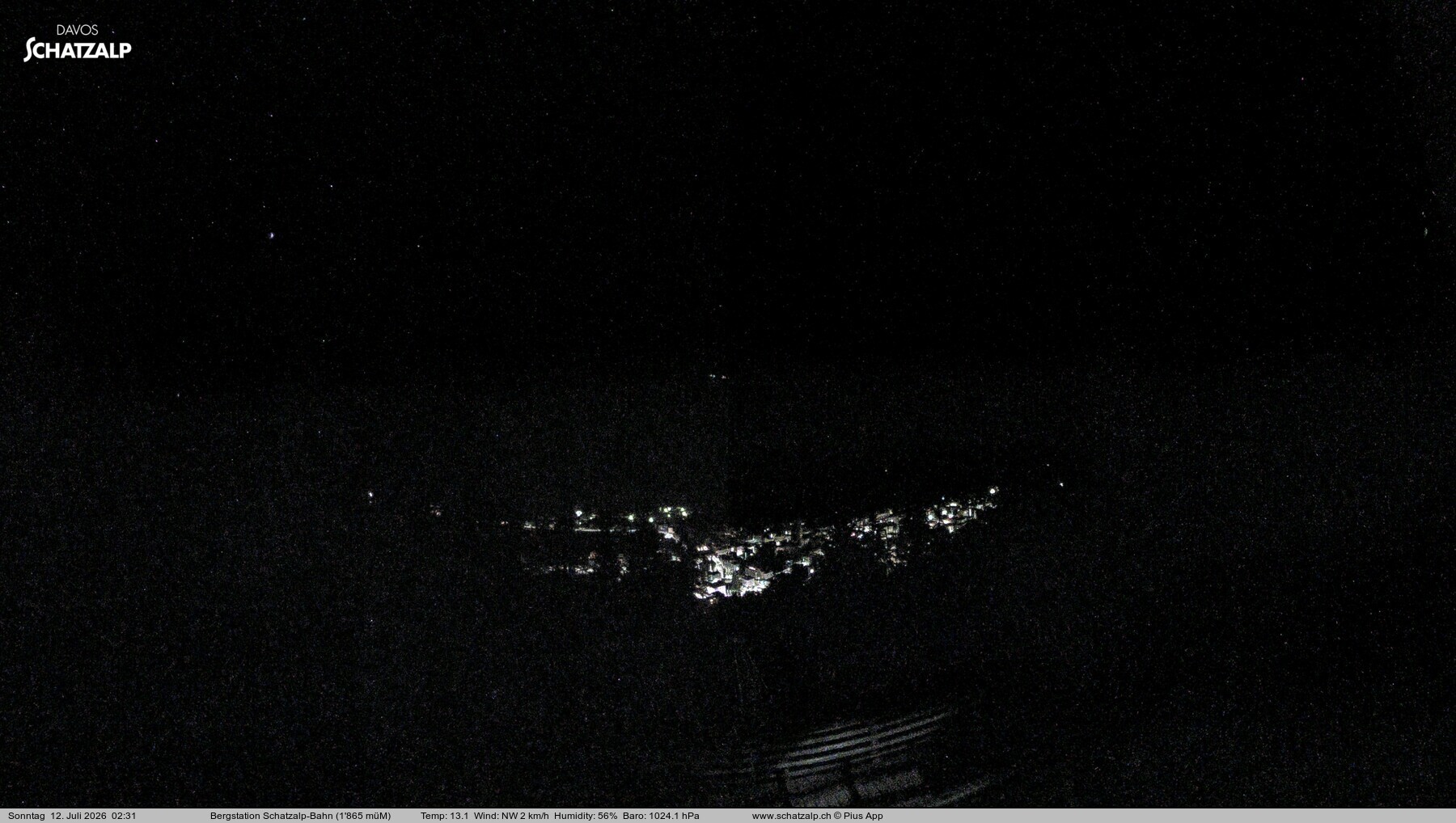 Archiv Foto Webcam Schatzalp