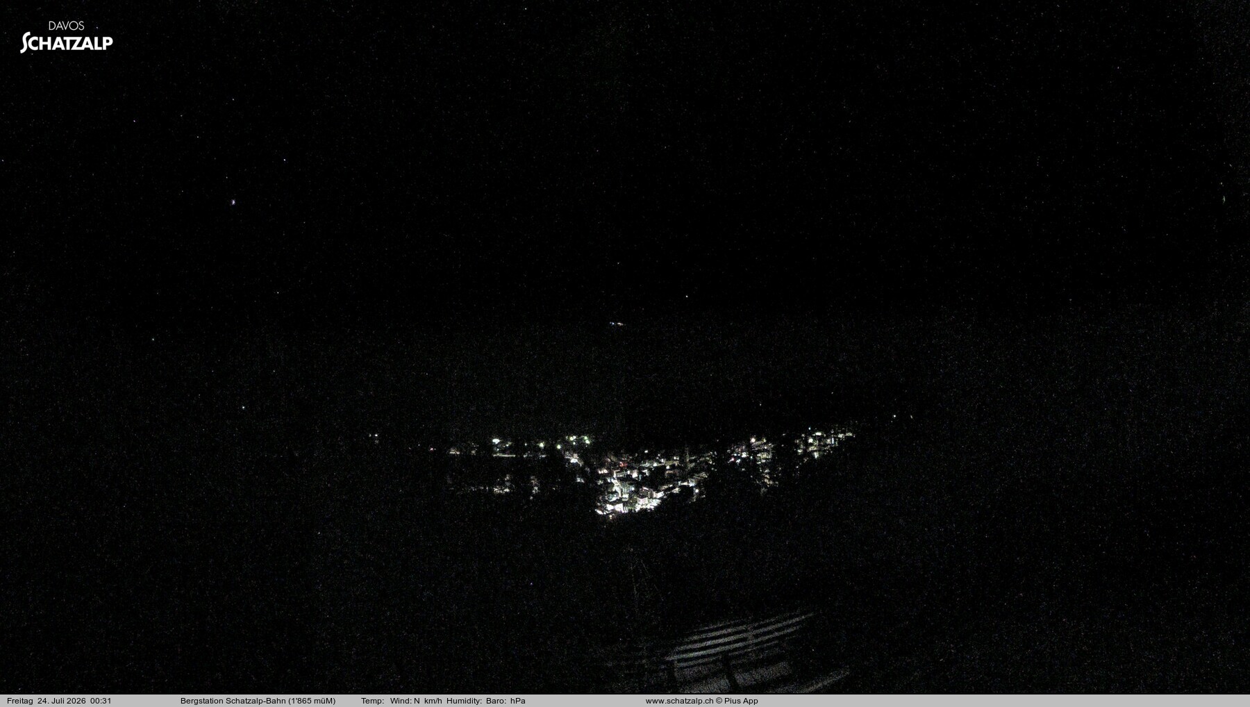 Archiv Foto Webcam Schatzalp